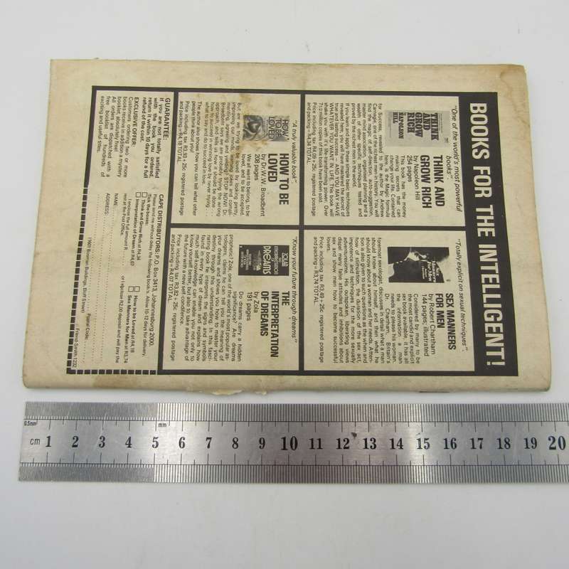 Tiener Liefde no 88 Afrikaans photo comic book