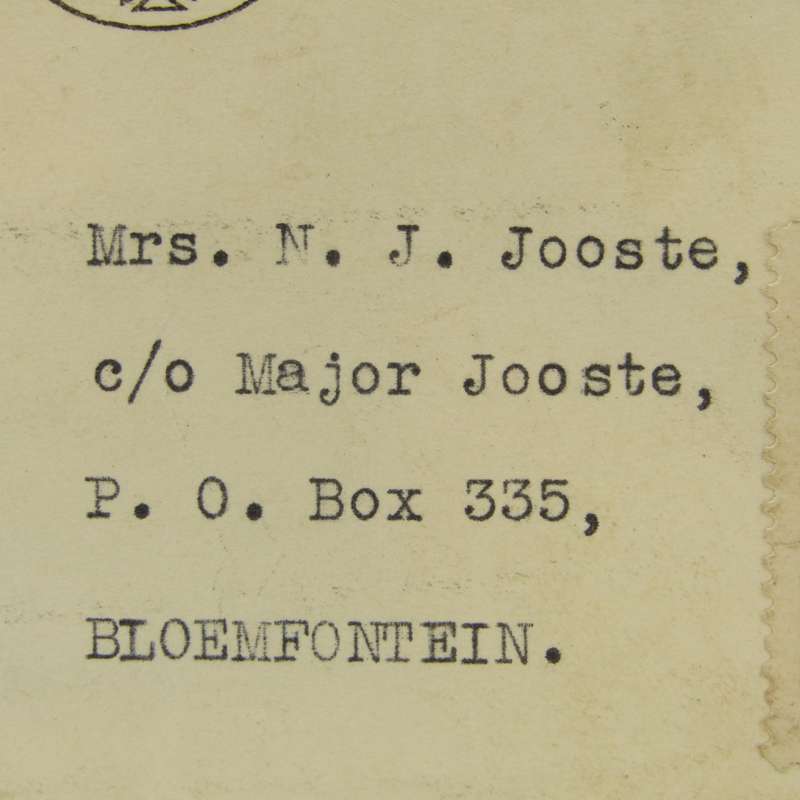 South Africa Pretoria Jacaranda Time 29/10/1940 envelope with mining stamp