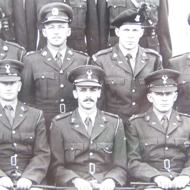SADF Military college 1965 Officers photo with names