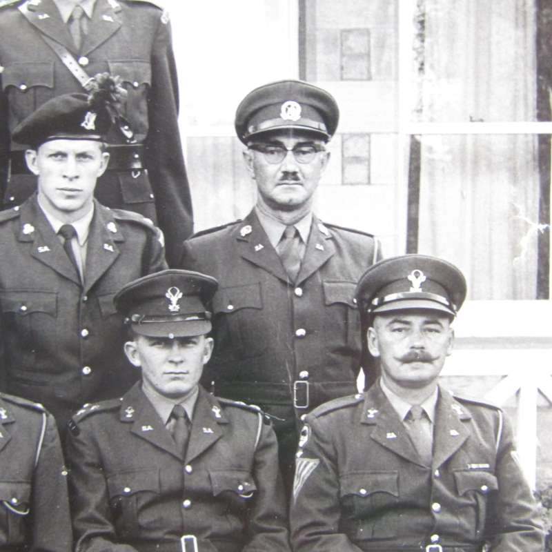 SADF Military college 1965 Officers photo with names