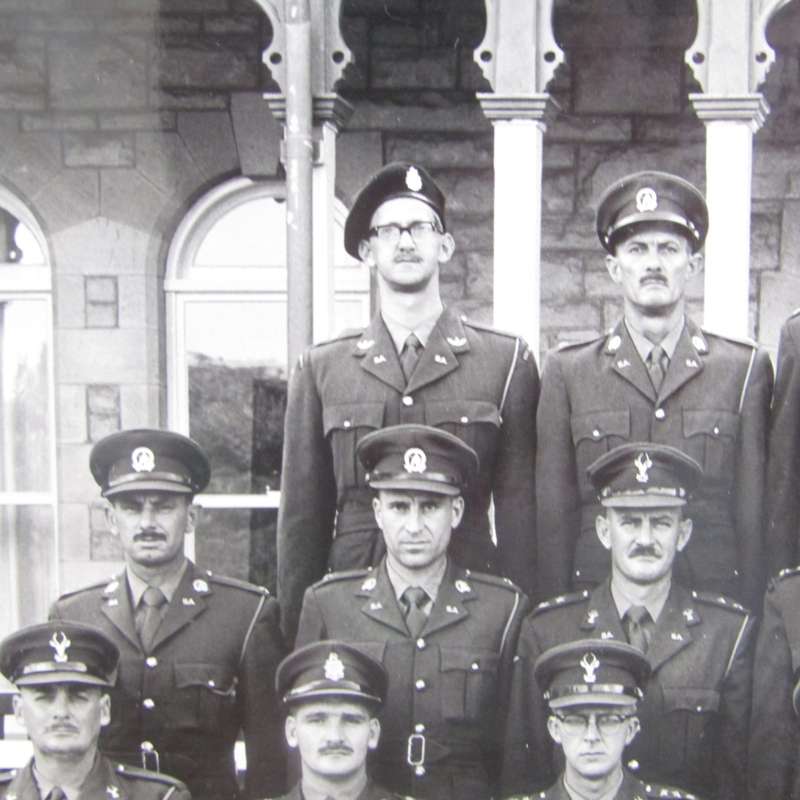 SADF Military college 1965 Officers photo with names