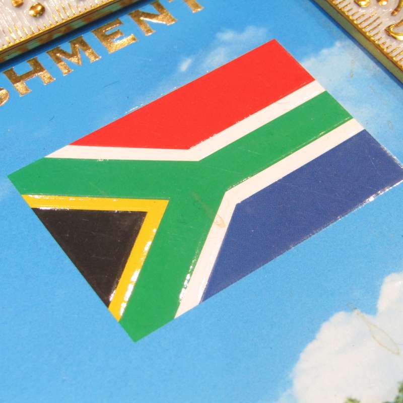 Nelson Mandela Mr Child Welfare contributor certificate in frame