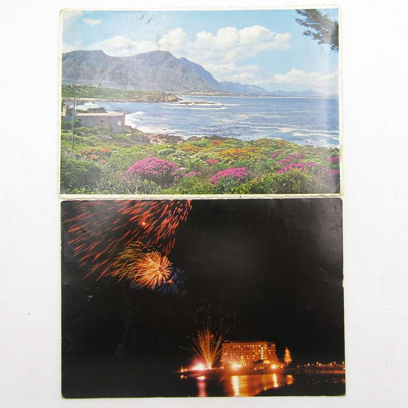 Lot of 32 South Africa postcards - all vintage and with different stamps