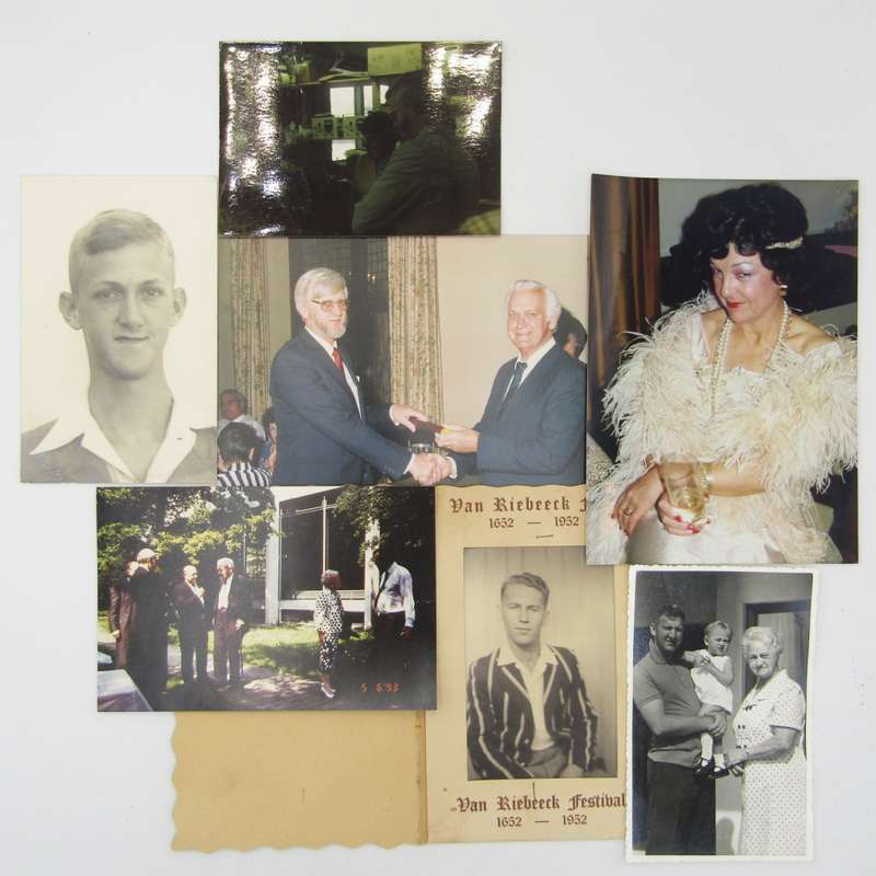 Large lot of mostly vintage photos of people and things in the Stellenbosch area - 1950 and later
