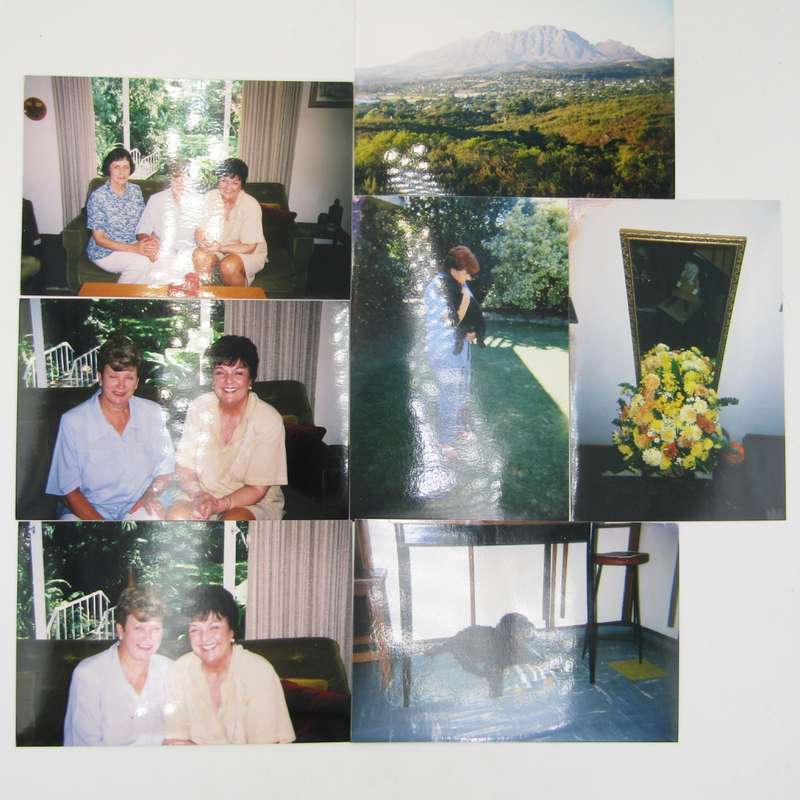 Large lot of mostly vintage photos of people and things in the Stellenbosch area - 1950 and later