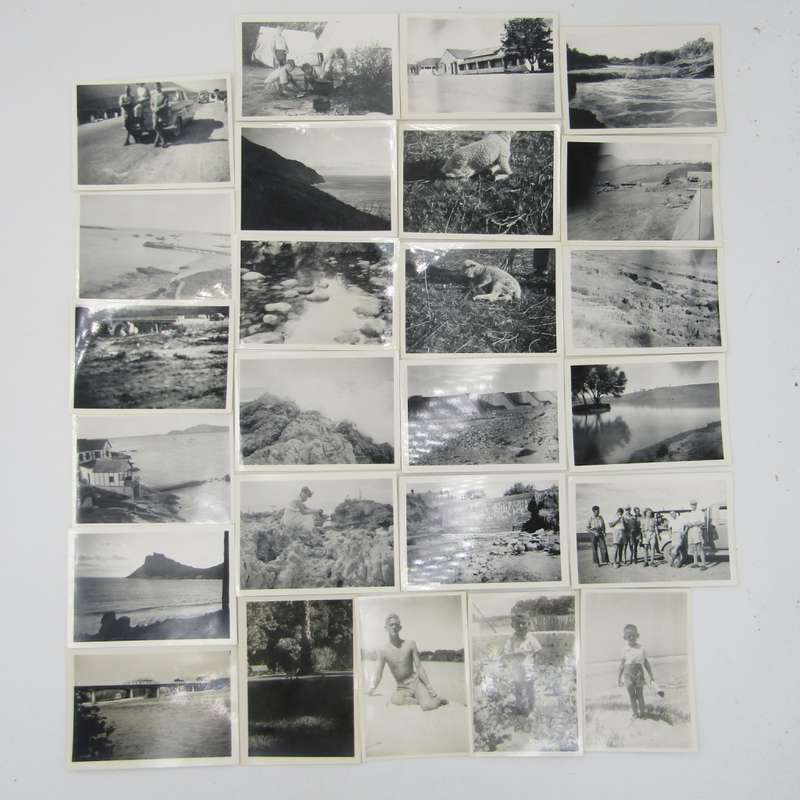 Large lot of mostly vintage photos of people and things in the Stellenbosch area - 1950 and later