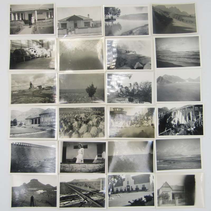 Large lot of mostly vintage photos of people and things in the Stellenbosch area - 1950 and later