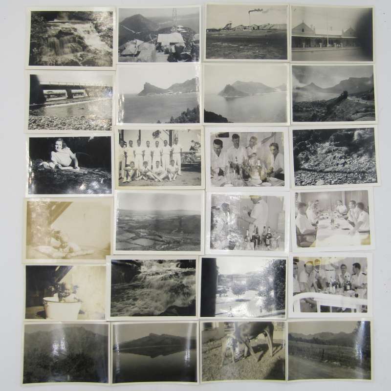Large lot of mostly vintage photos of people and things in the Stellenbosch area - 1950 and later