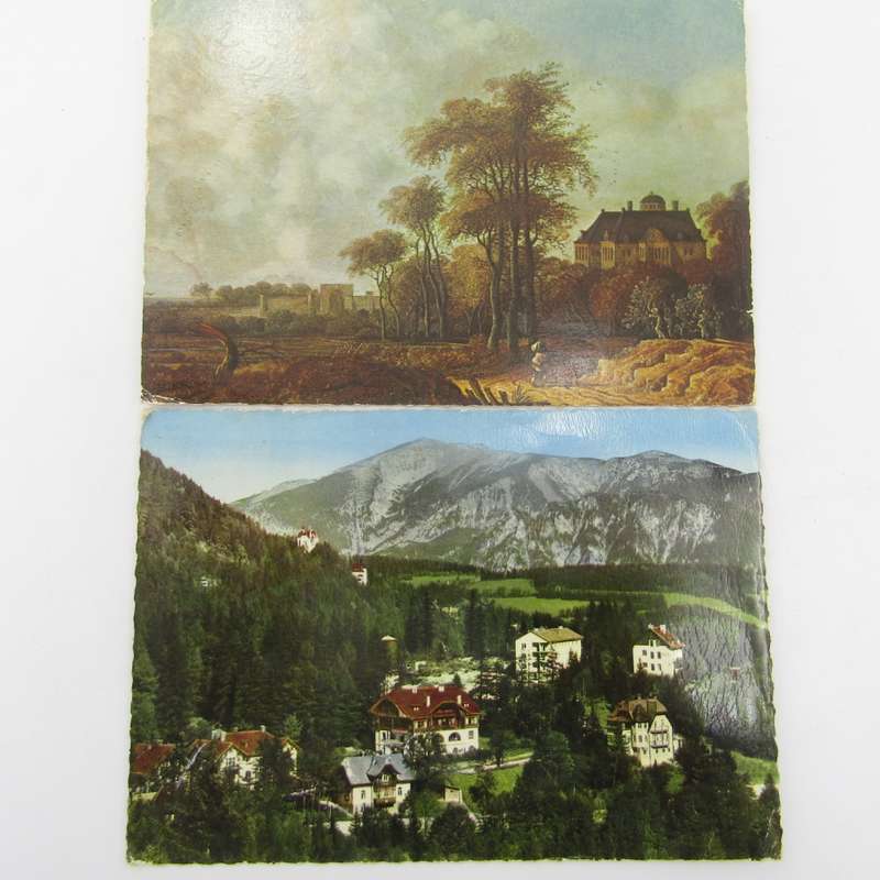 Lot of 34 vintage Austria postcards - all used with stamps