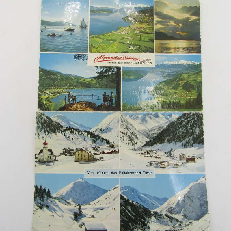 Lot of 34 vintage Austria postcards - all used with stamps