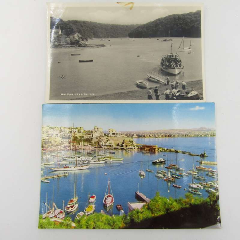Lot of 36 postcards with ships and boats - all vintage