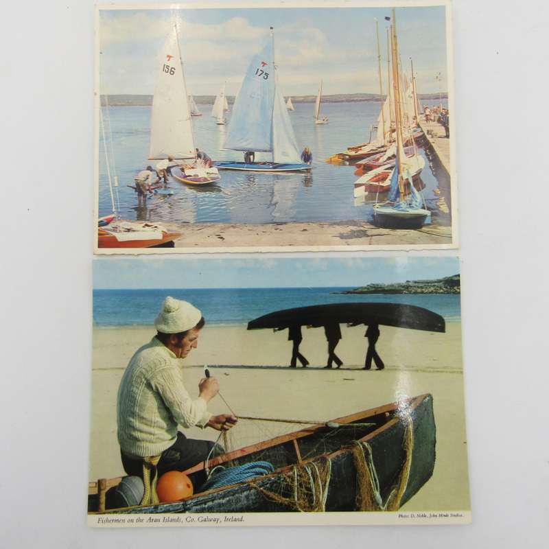 Lot of 36 postcards with ships and boats - all vintage