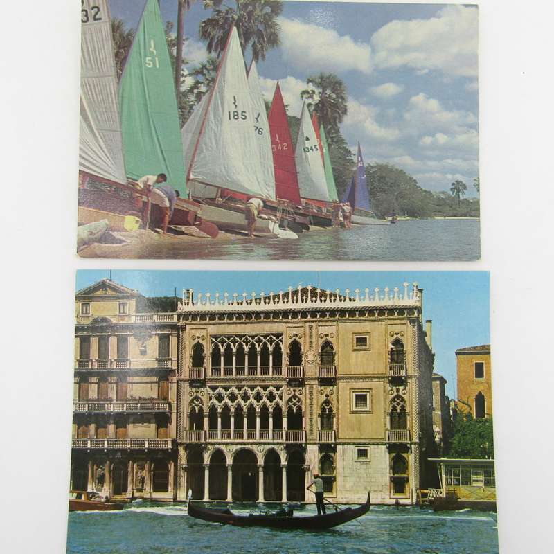Lot of 36 postcards with ships and boats - all vintage