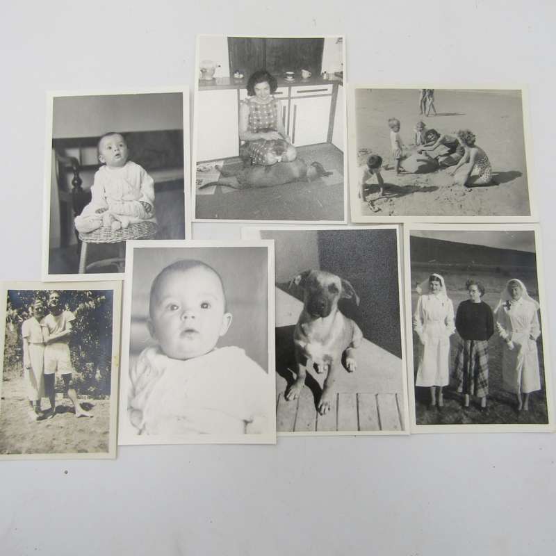 Lot of 165+ vintage photos of people from the Stellenbosch area