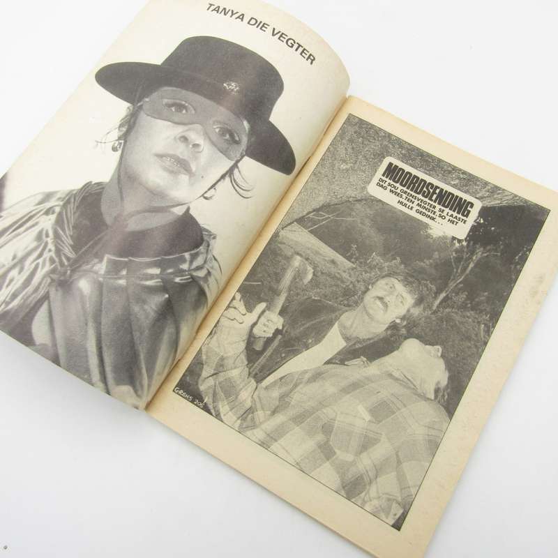 Rocco De Wet Grensvegter no 205 - Afrikaans photo comic book