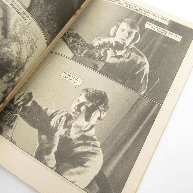 Rocco De Wet Grensvegter no 205 - Afrikaans photo comic book