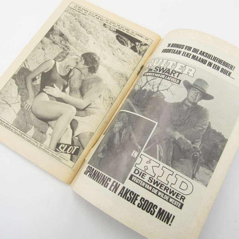 Rocco De Wet Grensvegter no 205 - Afrikaans photo comic book