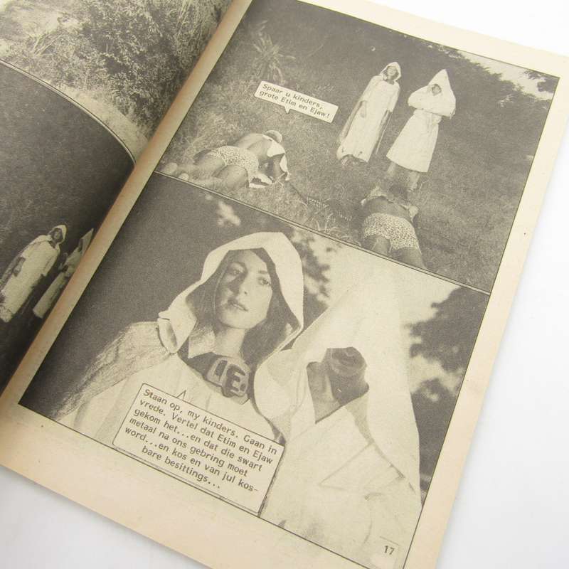 Die Wit Tier no 142 - Afrikaans photo comic book