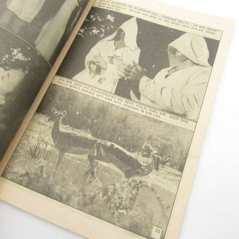 Die Wit Tier no 142 - Afrikaans photo comic book