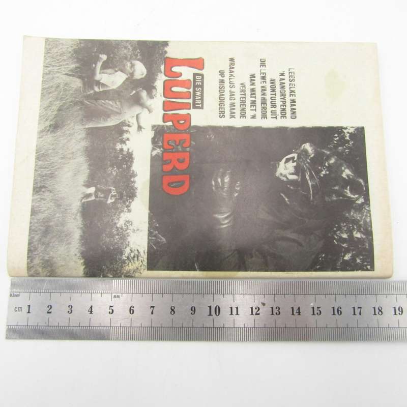Die Wit Tier no 142 - Afrikaans photo comic book