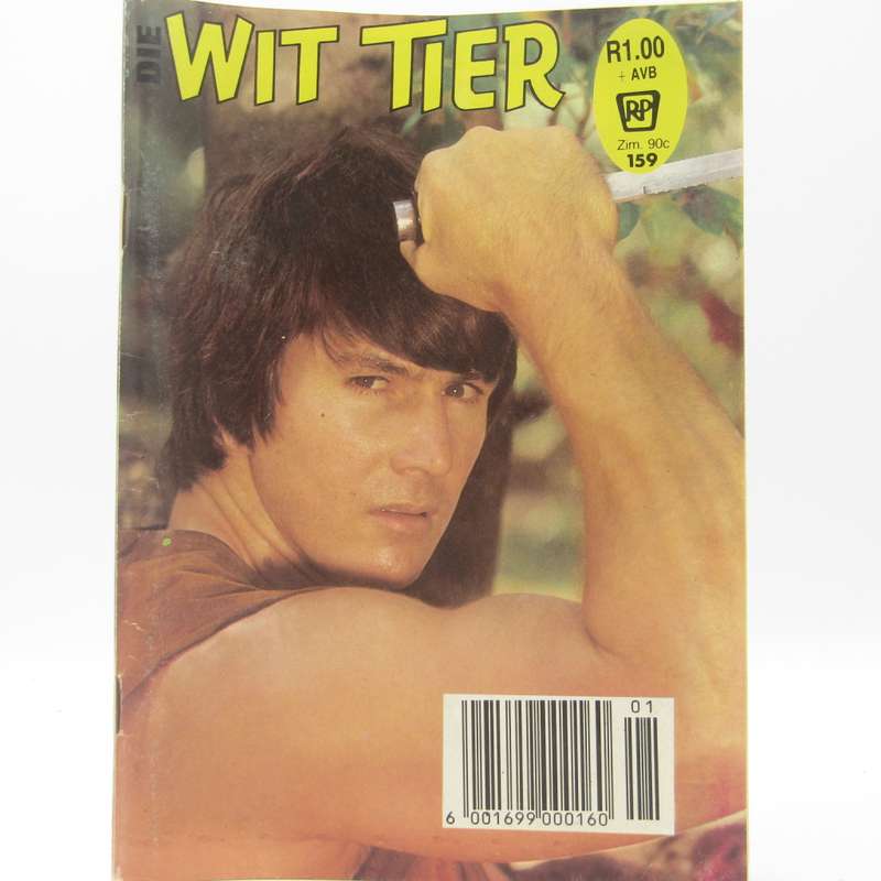 Die Wit Tier no 159 - Afrikaans photo comic book