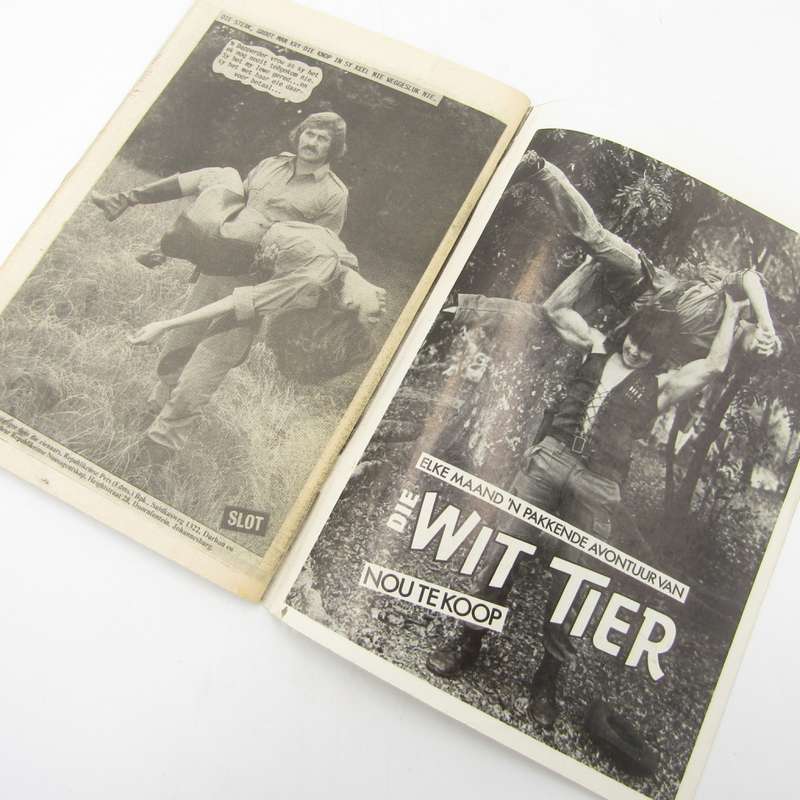 Rocco De Wet Grensvegter - no 223 - Afrikaans photo comic book
