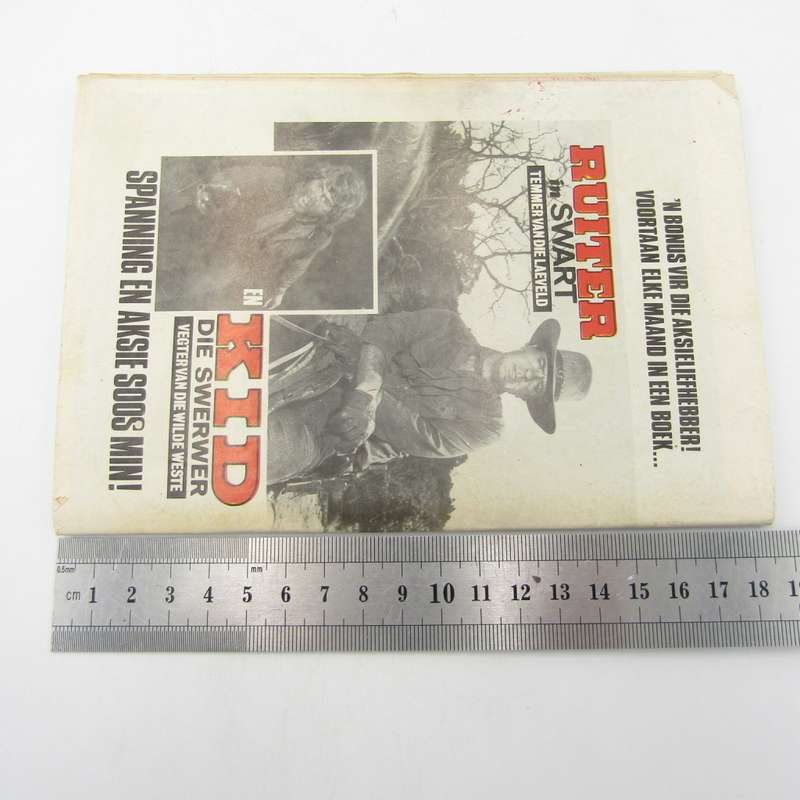 Rocco De Wet Grensvegter - no 223 - Afrikaans photo comic book