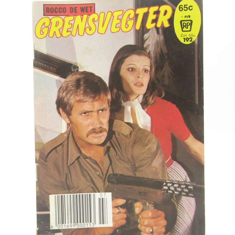 Rocco De Wet Grensvegter - no 192 - Afrikaans photo comic book