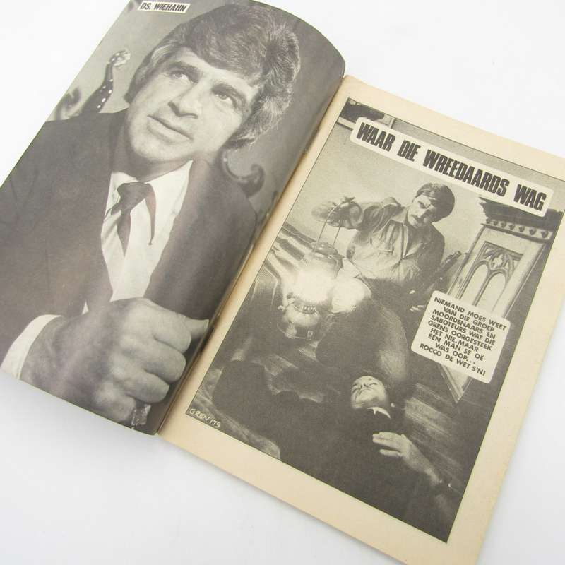 Rocco De Wet Grensvegter - no 179 - Afrikaans photo comic book