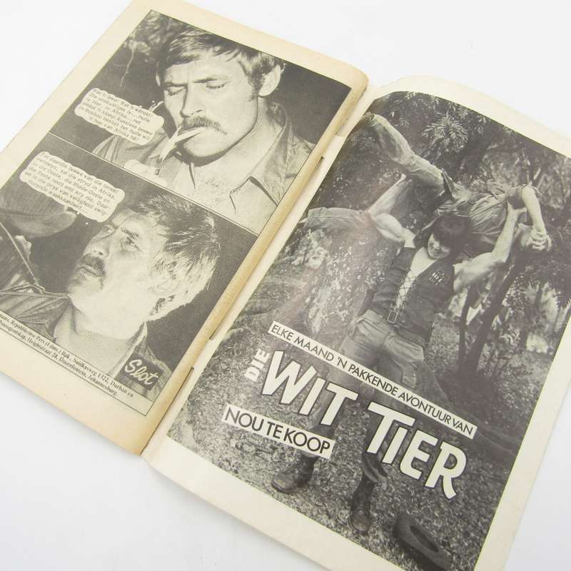 Rocco De Wet Grensvegter - no 179 - Afrikaans photo comic book