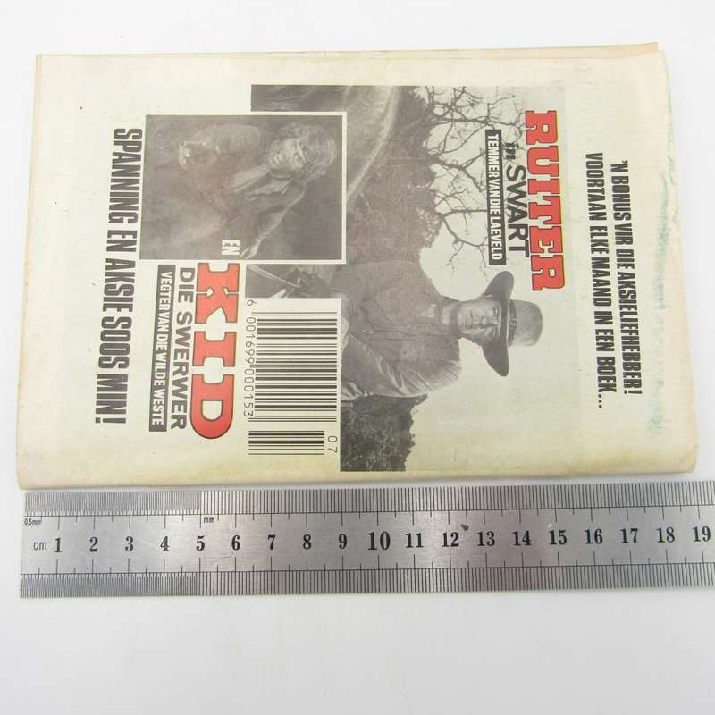 Rocco De Wet Grensvegter - no 179 - Afrikaans photo comic book