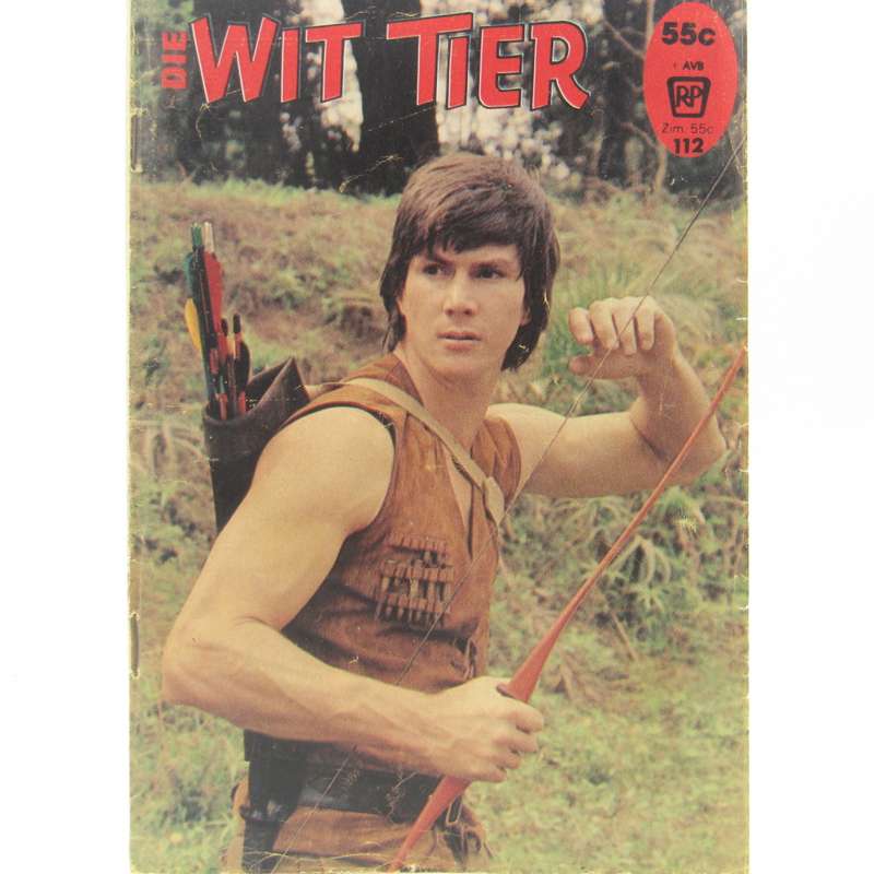 Die Wit Tier no 112 - Afrikaans photo comic book