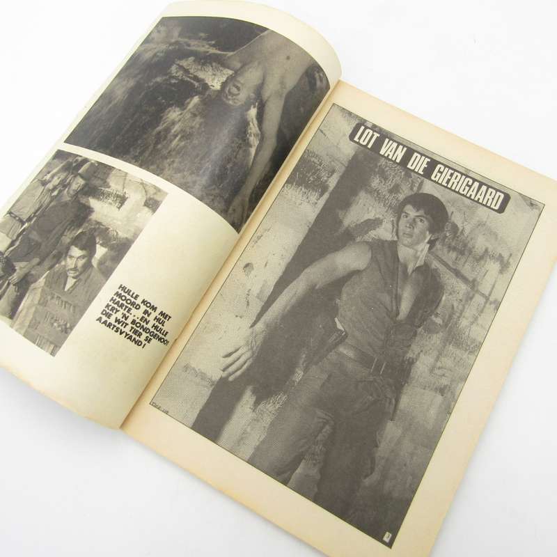 Die Wit Tier no 112 - Afrikaans photo comic book