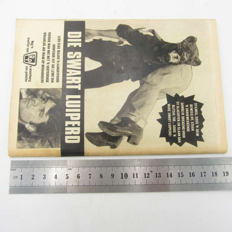 Die Wit Tier no 112 - Afrikaans photo comic book