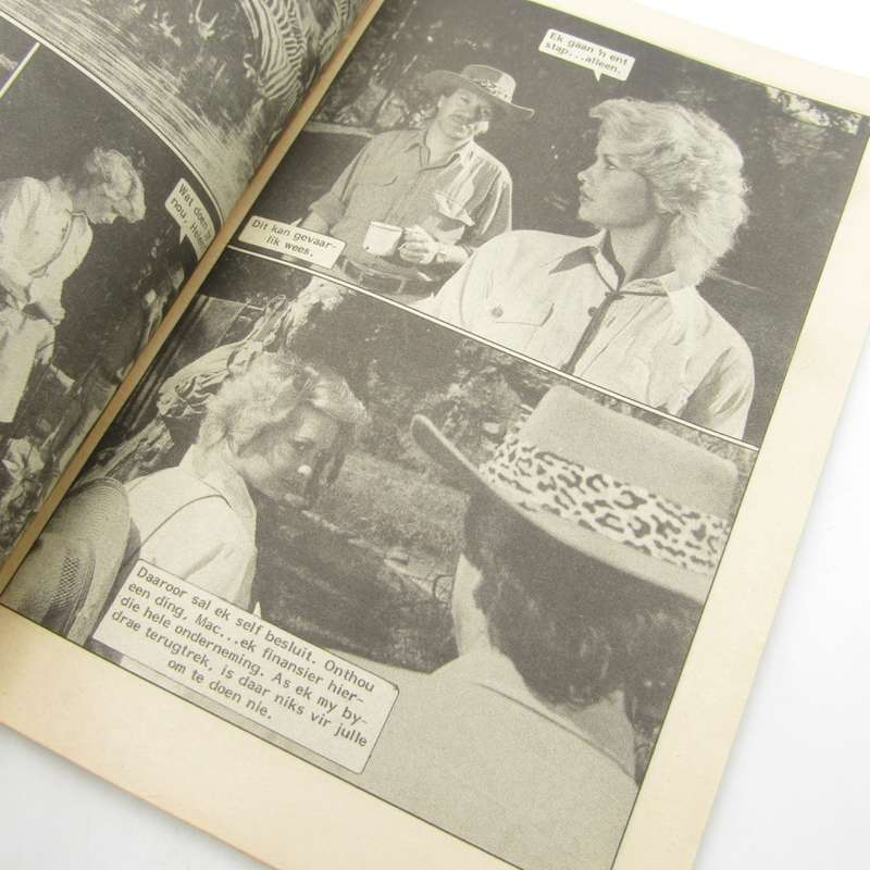 Die Wit Tier no 105 - Afrikaans photo comic book