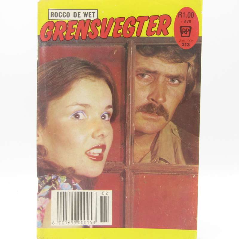 Rocco De Wet Grensvegter no 213 - Afrikaans photo comic book
