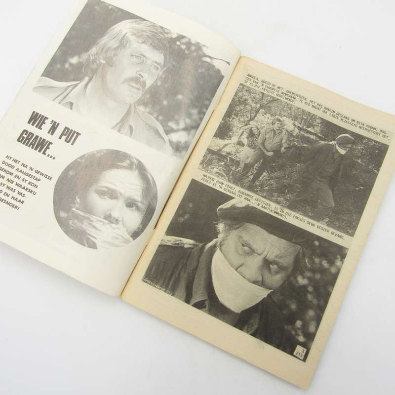 Rocco De Wet Grensvegter no 213 - Afrikaans photo comic book