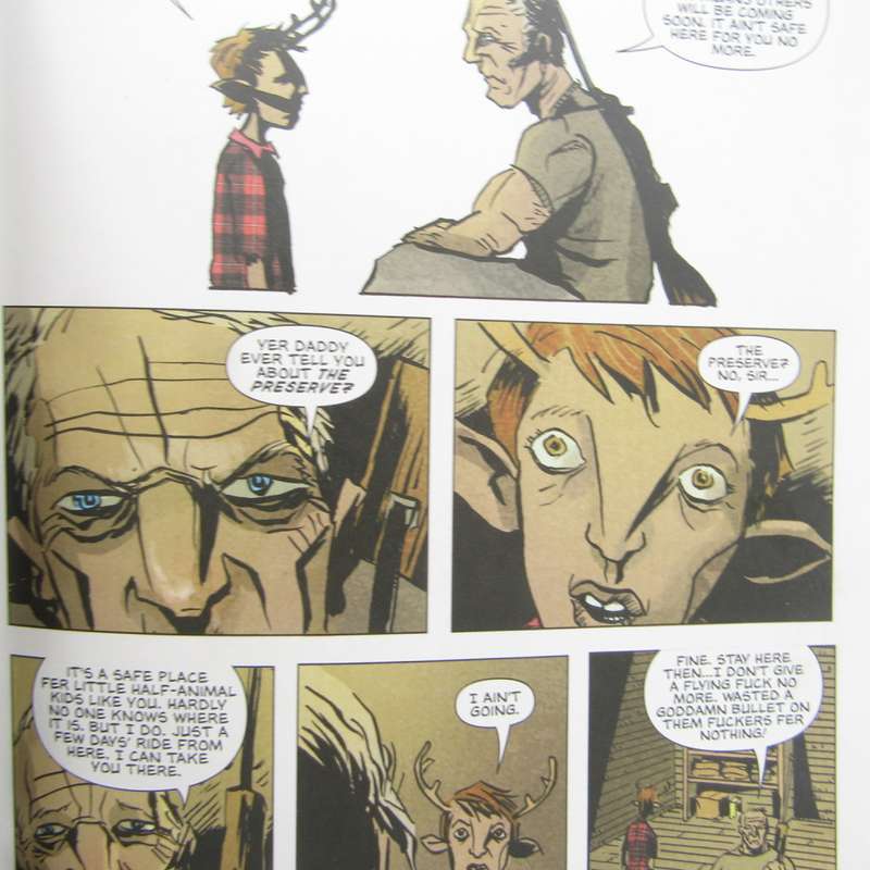 DC Black Label Sweet Tooth Book One graphic novel by Jeff Lemire