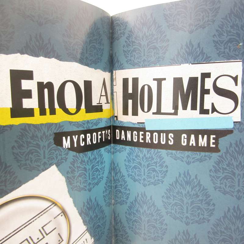 Enola Holmes - Mycroft`s Dangerous Game grapic novel