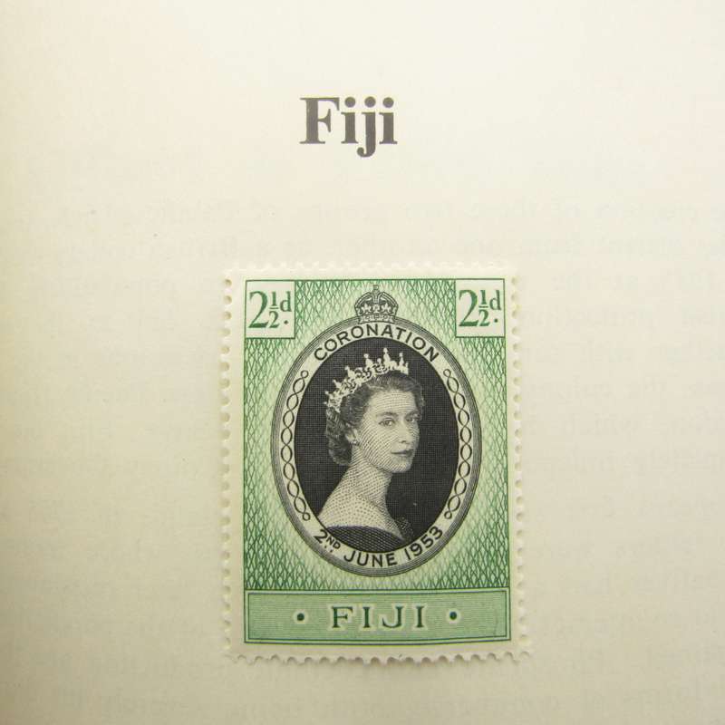 Coronation of QE 11 stamp booklet with issued stamps plus some extras