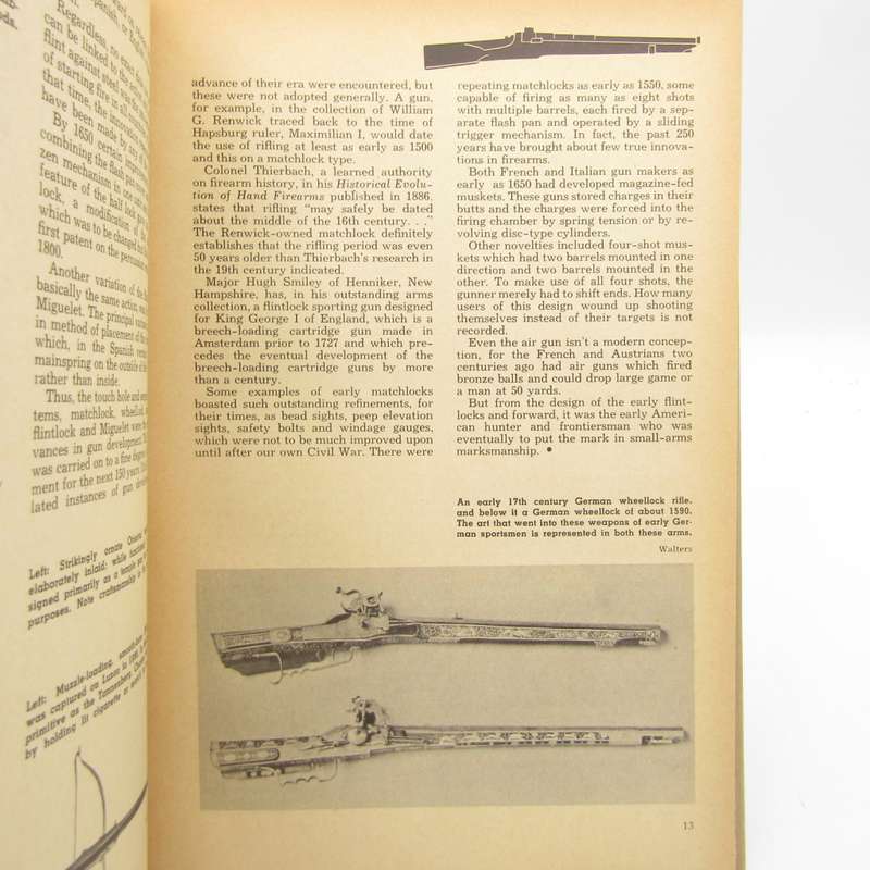 Antique Guns by Hank Wieand Bowman - 1957 issue