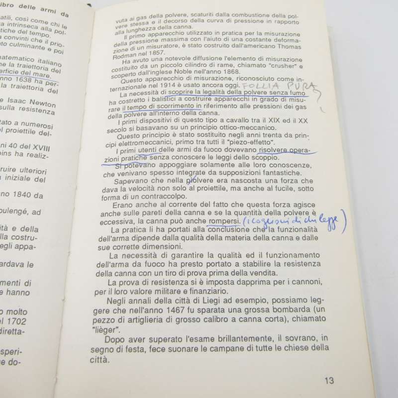 I March Sulle Armi Da Fuoco Portatili by J. Gargela - Italian issue
