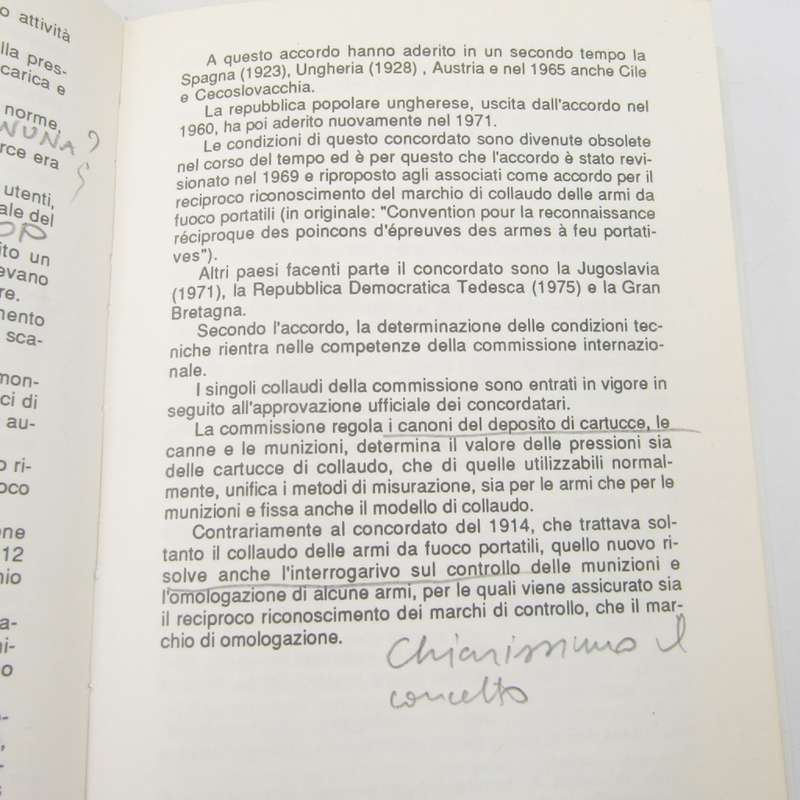I March Sulle Armi Da Fuoco Portatili by J. Gargela - Italian issue
