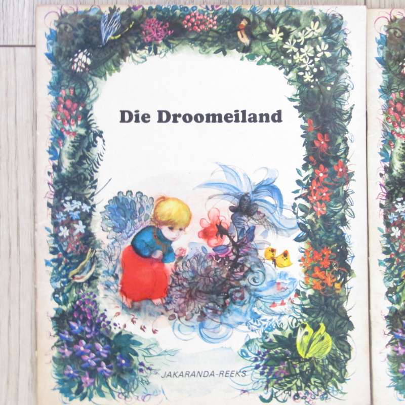 Lot of 11 Vintage Jakaranda Reeks Afrikaans kids story books