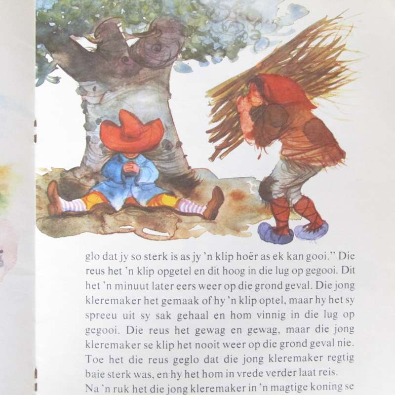Lot of 11 Vintage Jakaranda Reeks Afrikaans kids story books