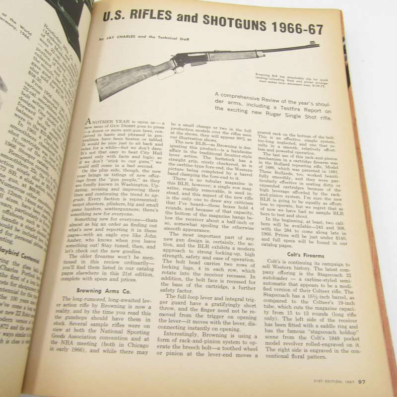 1967 Gun Digest - World`s Greatest Gun book by John T Amber