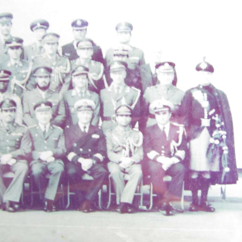 South African Defence Force General - Officer group photo - 1980`s