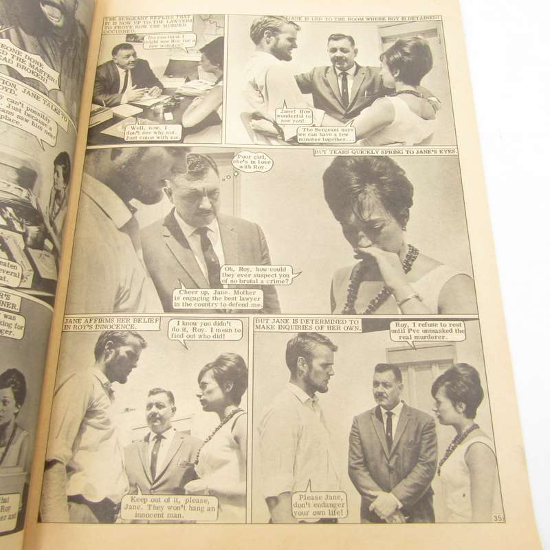 See South African photo comic book 11 Feb 1966 - Some damage to backpage
