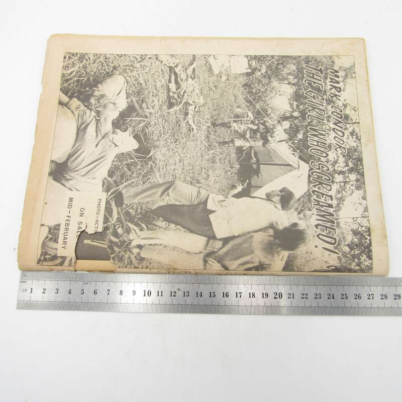 See South African photo comic book 11 Feb 1966 - Some damage to backpage