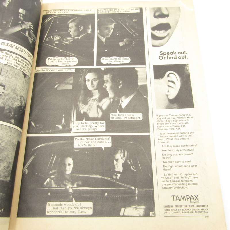 See South African photo comic book - 23 August 1968